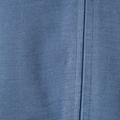 70s Vintage adidas Ventex Knit Jacket Blue Grey (Made in France)