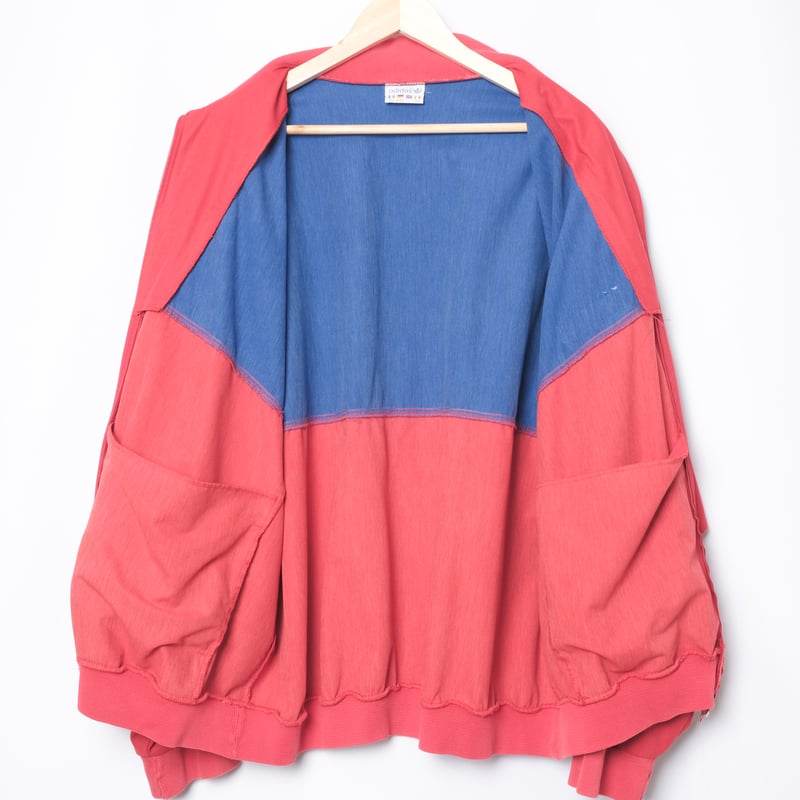 80s Vintage adidas Ventex Track Jacket Red × Bl 80s Vintage adidas Ventex Track Jacket Red × Bl