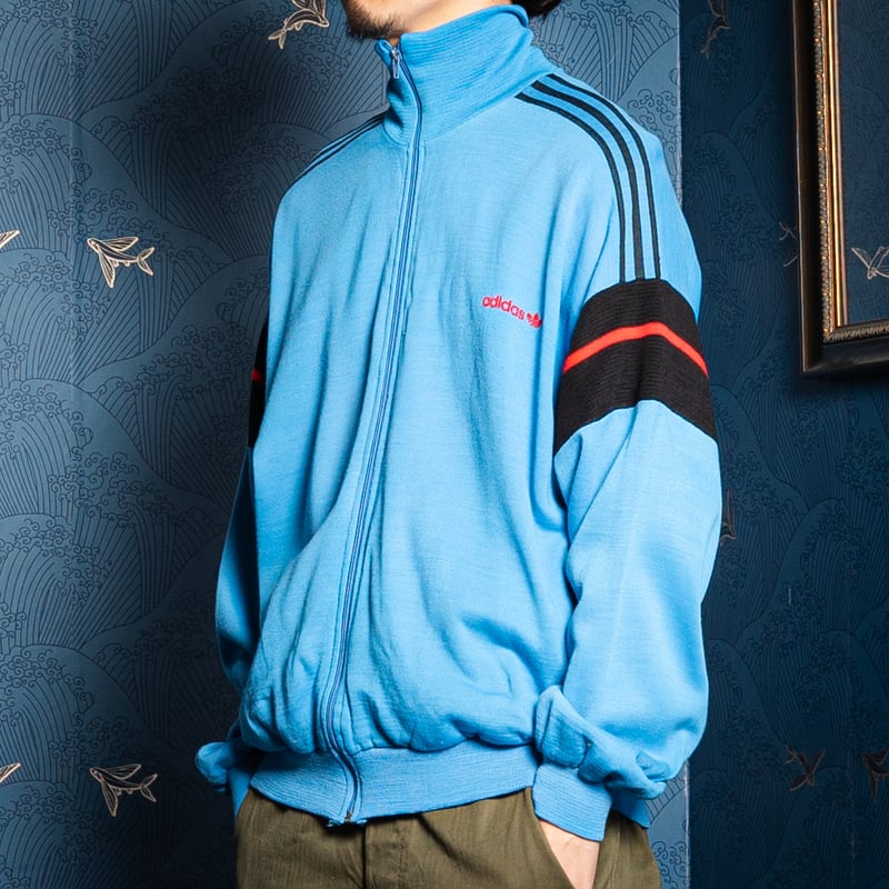 80s Vintage adidas Ventex Knit Track Jacket Lig