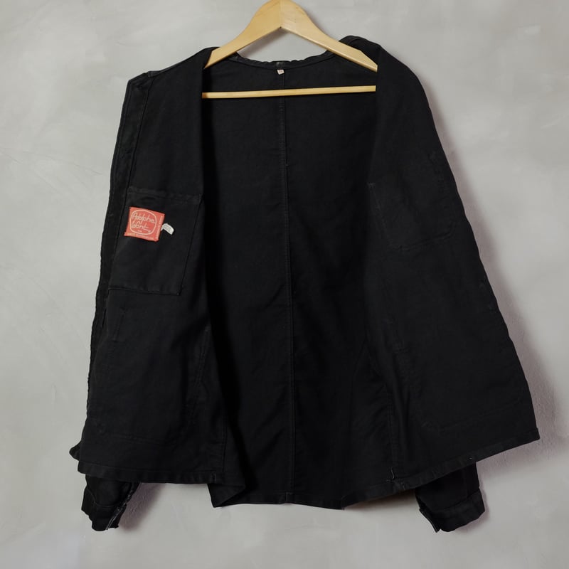 50s〜 Adolphe Lafont black moleskin jkt