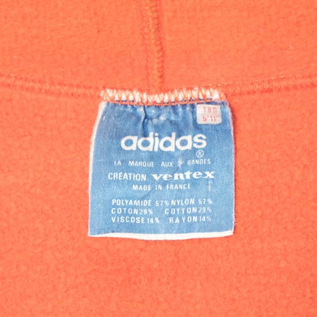 70s Vintage adidas Ventex Hoodie Orange (Made in France)