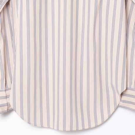 70s Turnbull&Asser Striped Silk Shirt（Made in England）