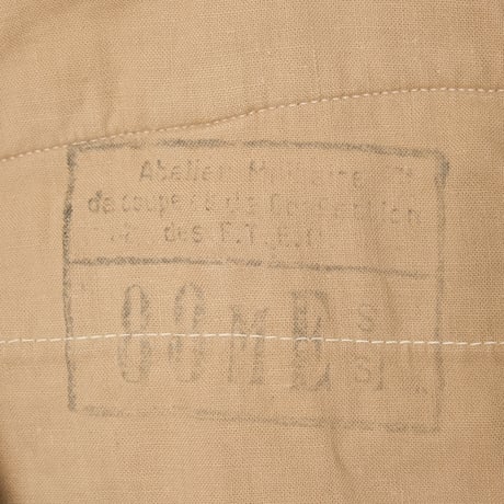 40-50s French Army FTEO Chino Trousers Size 88M