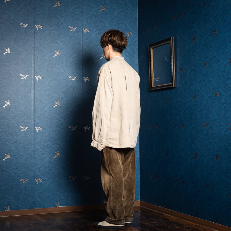 French Army Linen Bourgeron Jacket | Ugla パンと古着と本