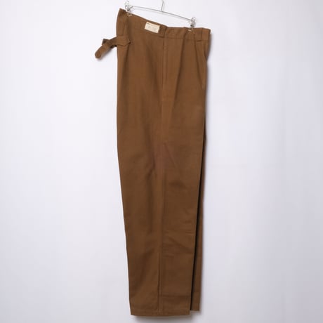 40-50s French Vintage SNCF Work Trousers Dead Stock