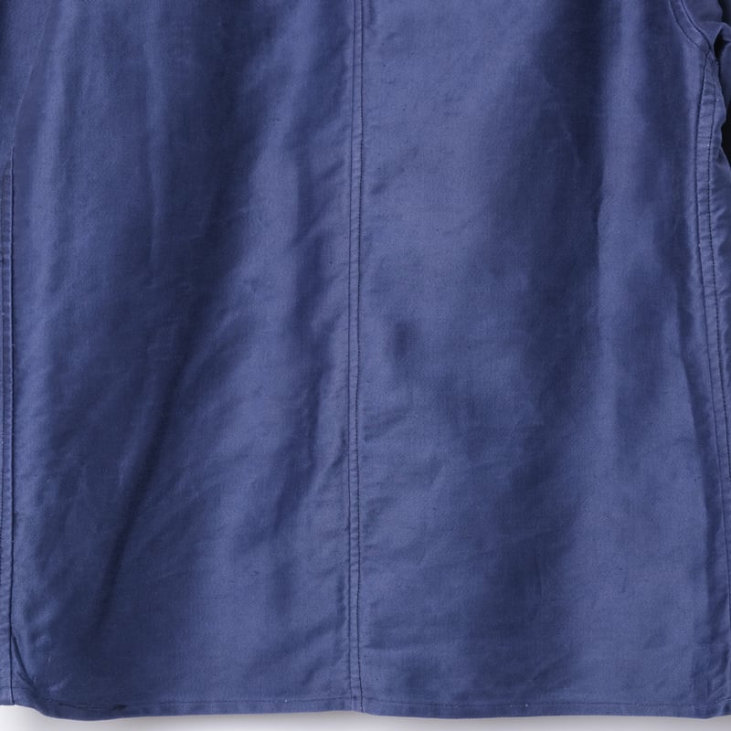 40-50s France Vintage L'ideal Blue Moleskin Wor