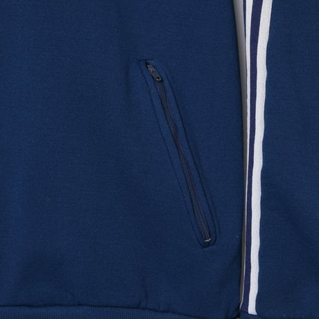 70s Vintage adidas Ventex Hoodie Navy (Made in France)