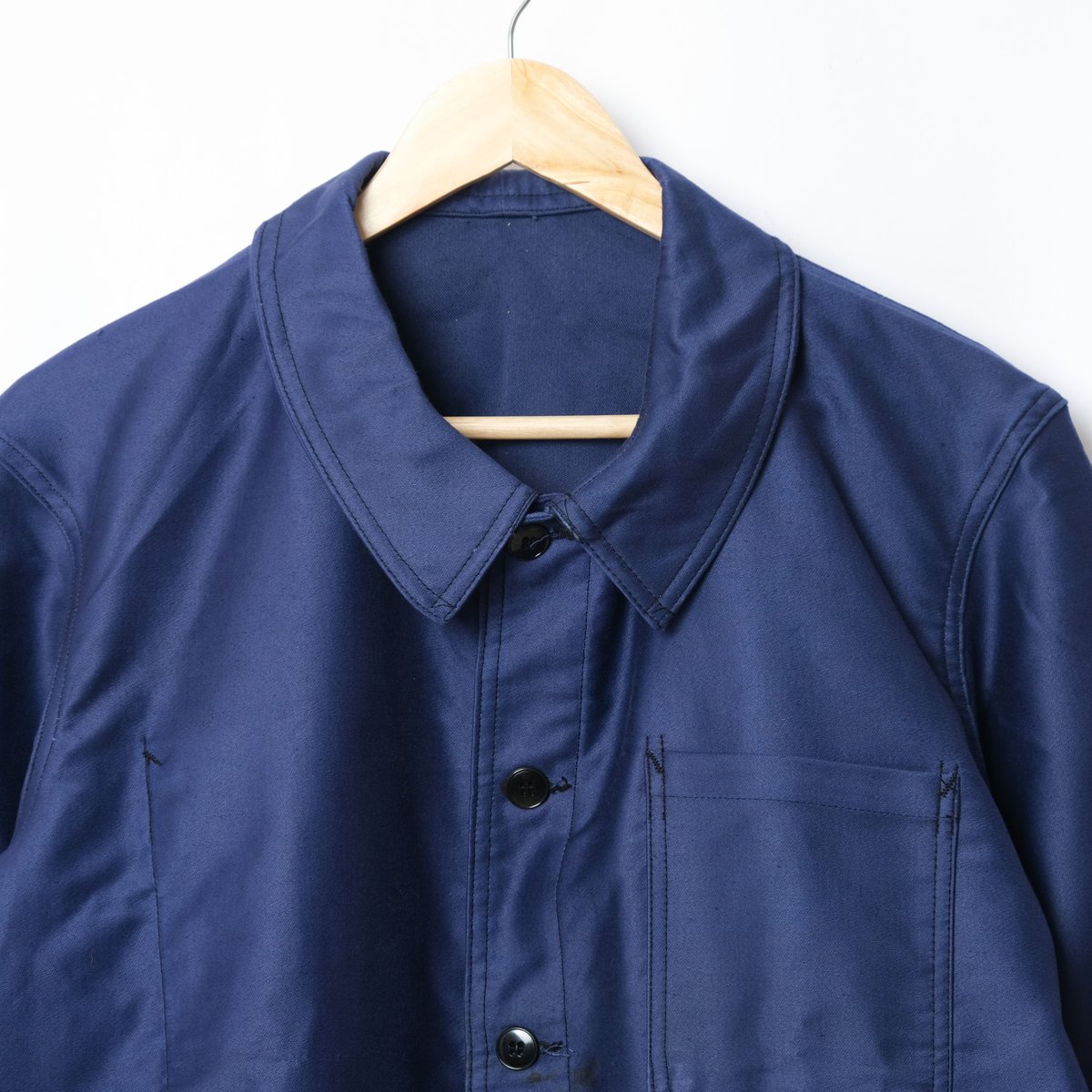 40-50s Blue Moleskin Jacket Dead Stock | Ugla 40-50s Blue Moleskin Jacket Dead Stock | Ugla