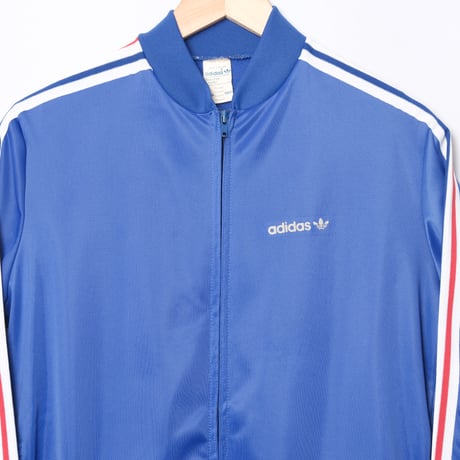 70-80s Vintage adidas Ventex Collarless Track Jacket FRANCE