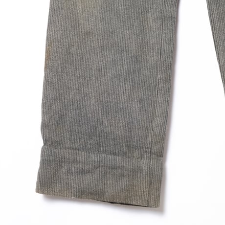 50-60s France Vintage Cotton Piqué Trousers