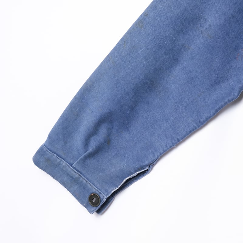 ル モンサン ミッシェル ブルーモールスキン パンツ 30　40年代 ル モンサン ミッシェル ブルーモールスキン パンツ 30 40年代