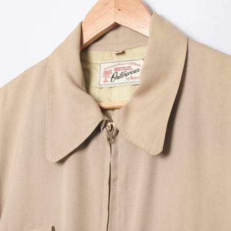 50-60s HERCULES By Sears Rayon Gabardine Jacket（Made in USA）
