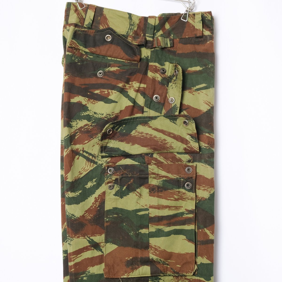 フランス軍パラシュート部隊リザードカモパンツ50s~60sじる フランス軍パラシュート部隊リザードカモパンツ50s~60sじる 50s