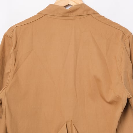 40s British Army Women´s Land Army 3/4 Coat Size Large Dead Stock Brown