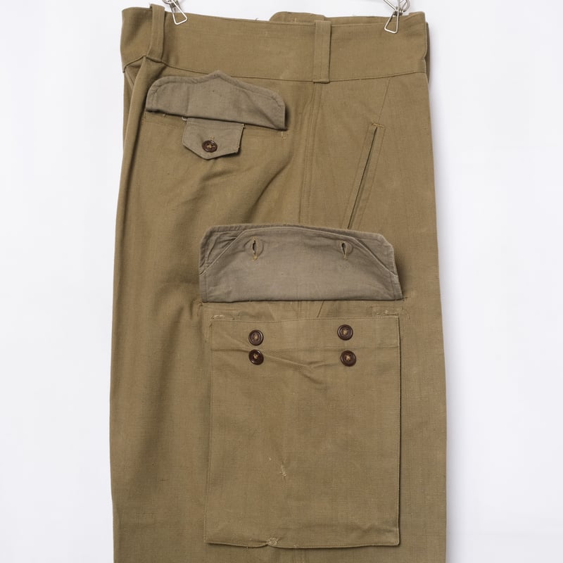 French Army M47 Trousers Early 比翼 Size 25-2 | U