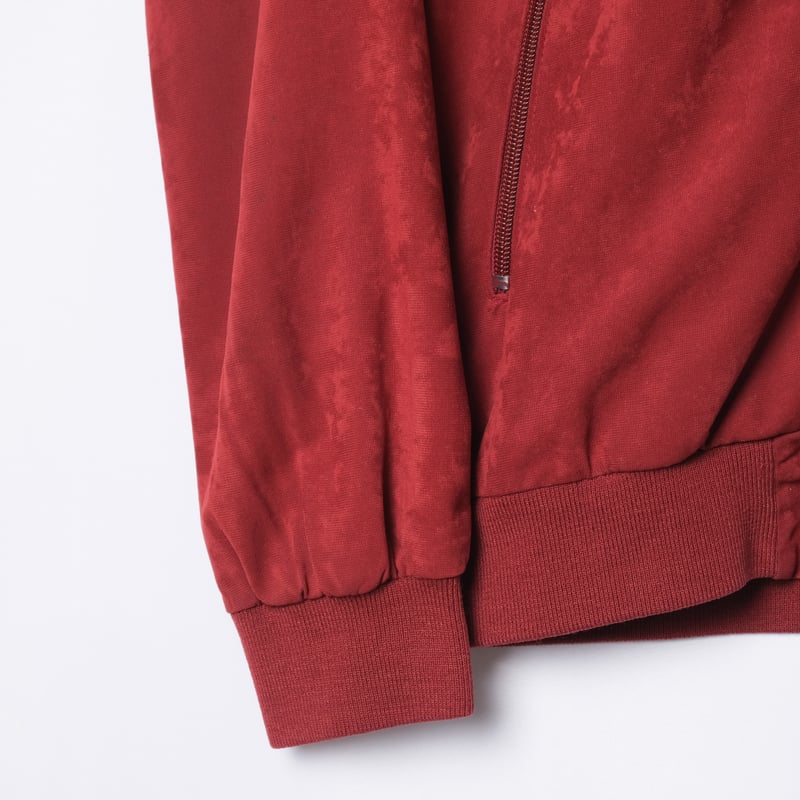 80s Vintage adidas Velours Track Jacket Bordeau 80s Vintage adidas Velours Track Jacket Bordeau