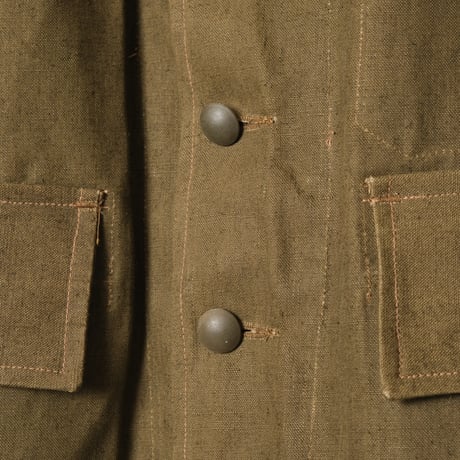 French Army M35 Short Jacket (Linen) With Liner Size 3 Dead Stock