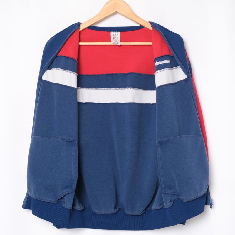 80s Vintage adidas Track Jacket Navy × Red | Ug 80s Vintage adidas Track Jacket Navy × Red | Ug