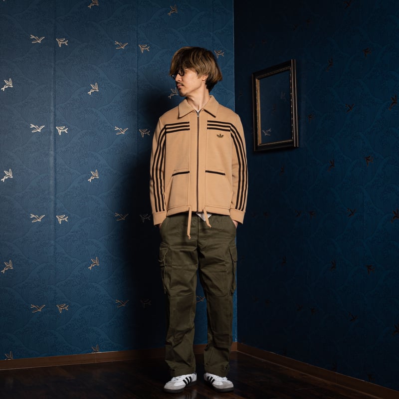 70-80s Vintage adidas EIN SCHWAHN Knit Jacket 70-80s Vintage adidas EIN SCHWAHN Knit Jacket