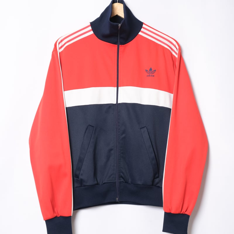70-80s Vintage adidas Ventex Track Jacket Navy