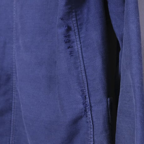30s Le St Pierre Blue Moleskin Jacket