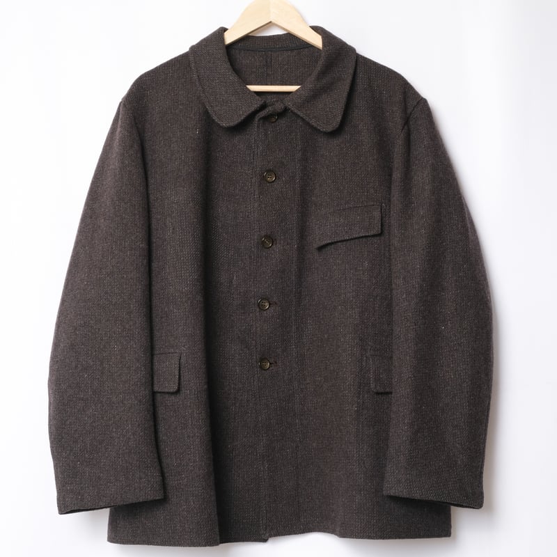 30s French vintage wool farmers jacket肩幅47cm