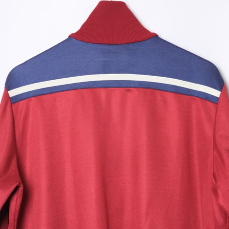 70-80s Vintage adidas Track Jacket Bordeaux × Navy (Made in West Germany)