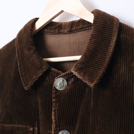 40-50s French Vintage Corduroy Hunting Jacket