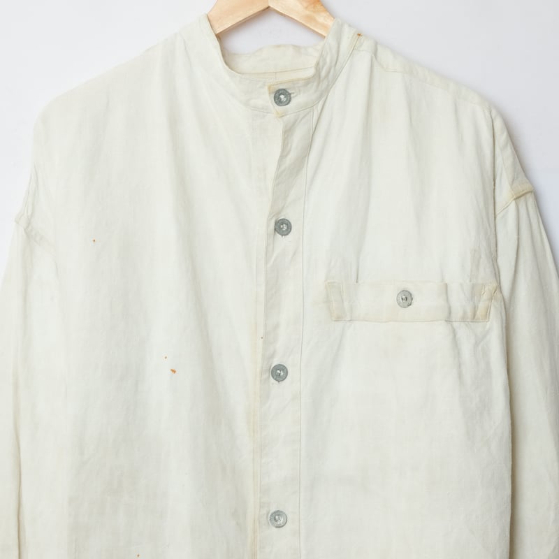 1939 French Army Linen Bourgeron Jacket | Ugla