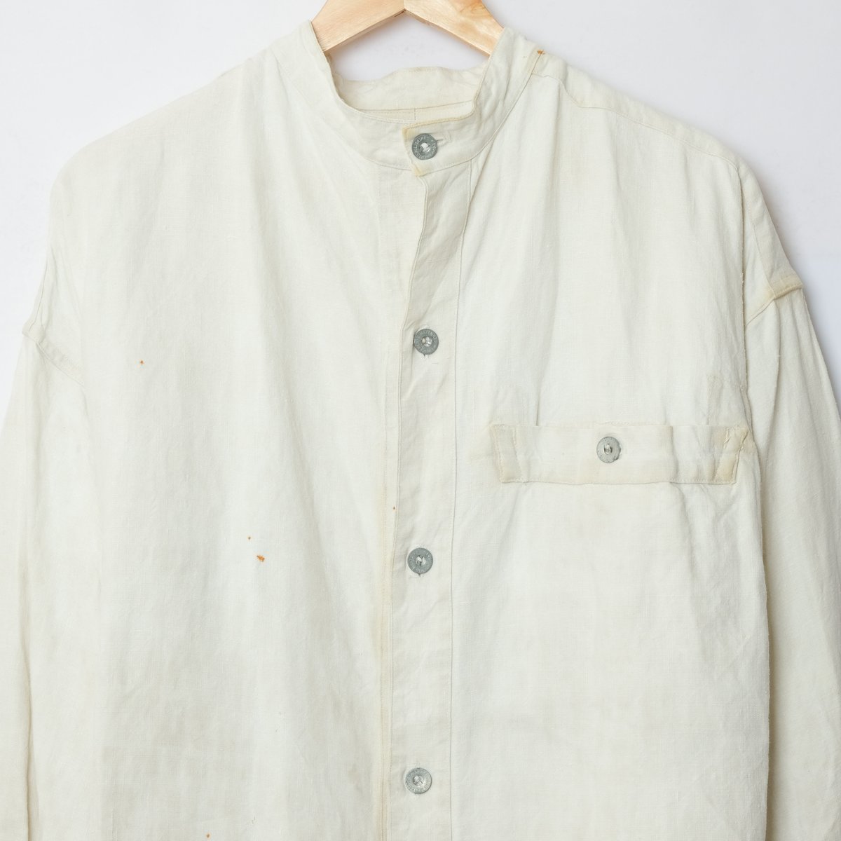 1939 French Army Linen Bourgeron Jacket | Ugla