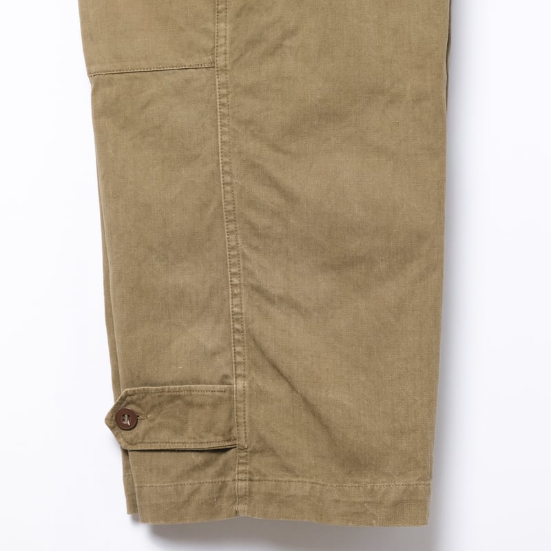 実物 French Military m47 後期 TROUSERS 33 Original French Army M47 Trousers