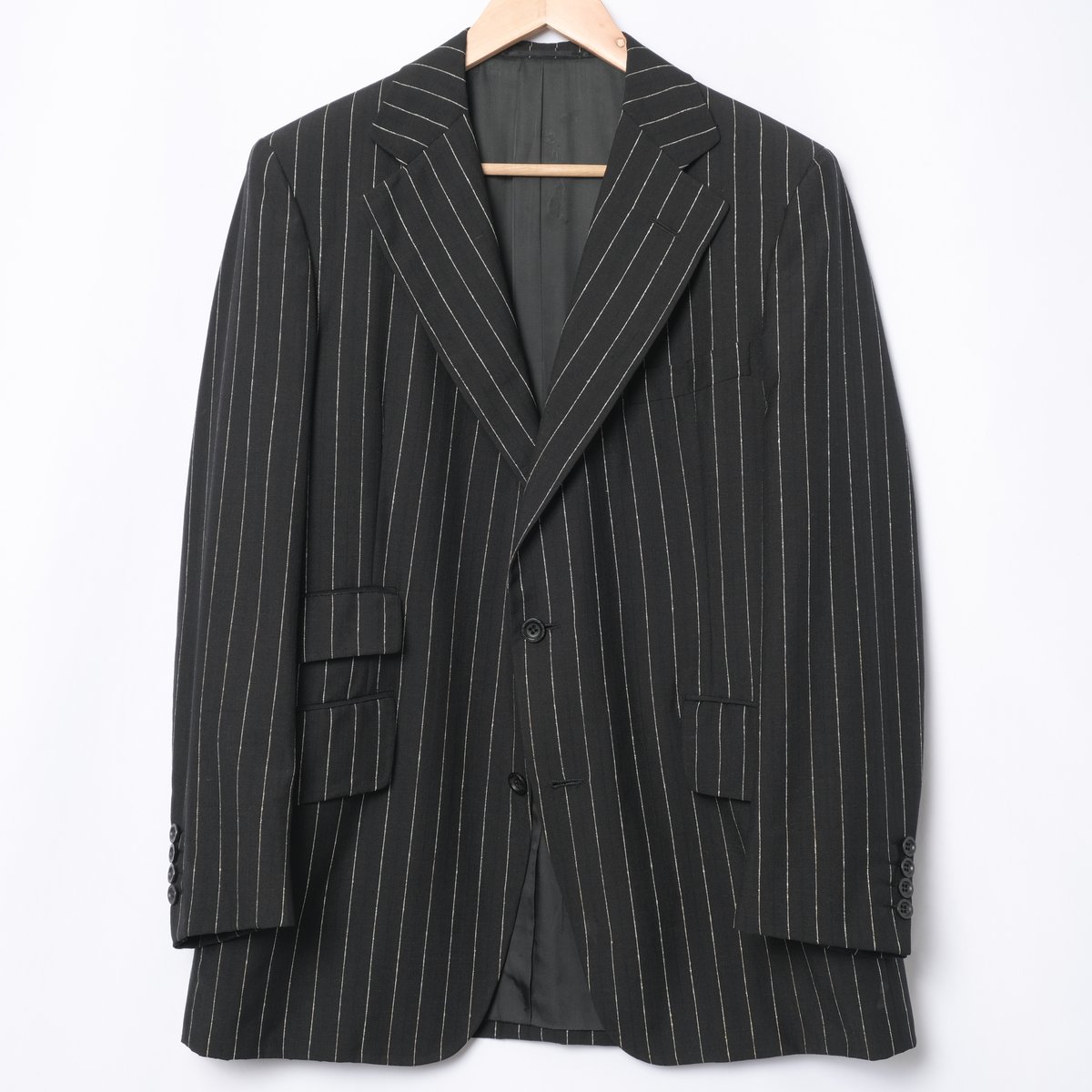 70s Turnbull&Asser Wool & Mohair Striped Jacket