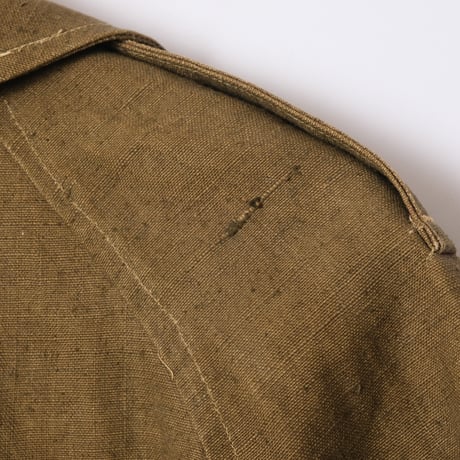 French Army M35 Motorcycle Coat  Linen  Size 2 Deadstock