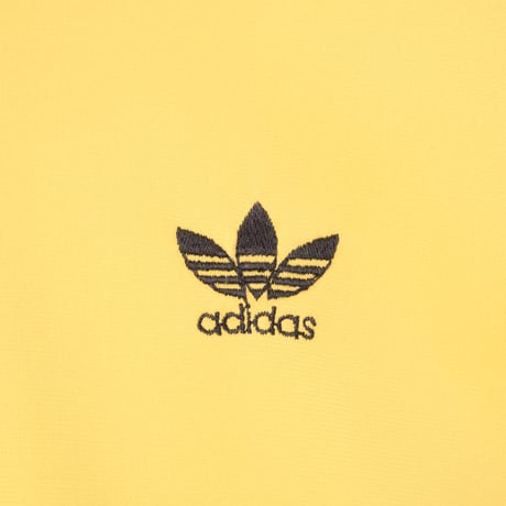 70-80s Vintage adidas Track Jacket Yellow × Black (Made in France)