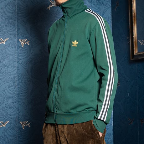 70s Vintage adidas Ventex Track Jacket Green (Made in France)