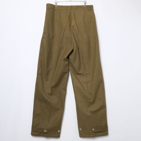 40s French Army Work Trousers Size 92L Dead Stock