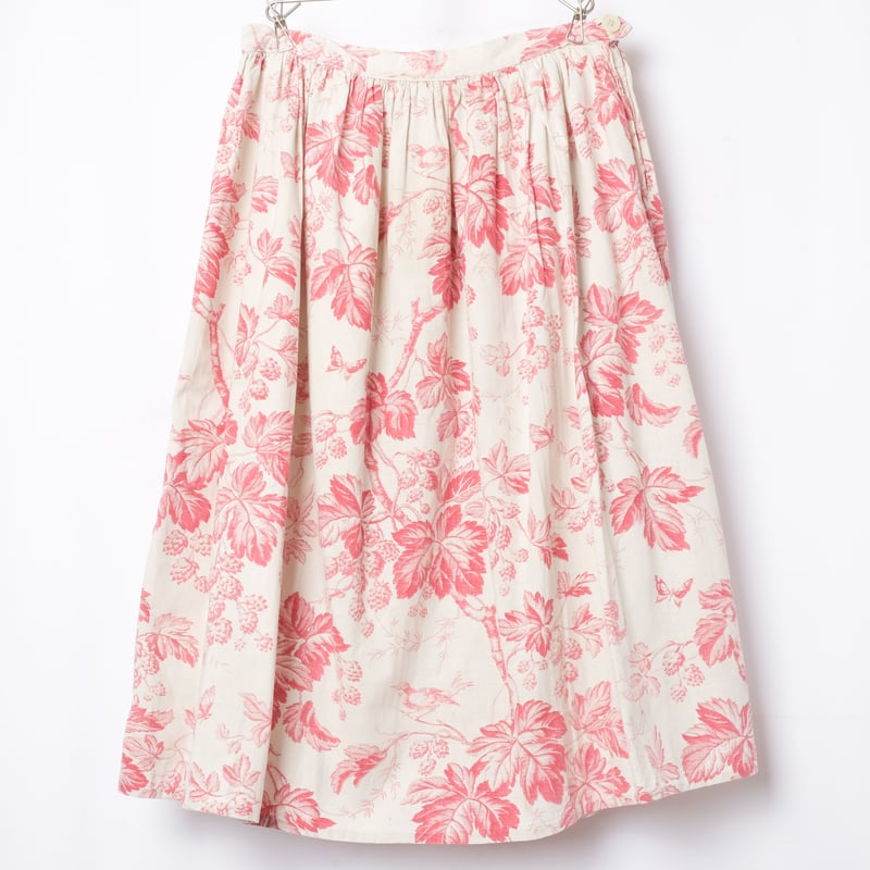 France Antique Toile Cotton Skirt | Ugla パンと古着と本