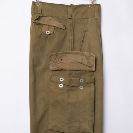 French Army M47 Trousers Early 比翼 MetalButton Size 80L