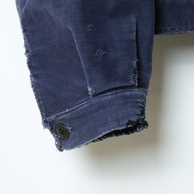 40s-50s Moleskin Cyclist Jacket | Ugla パンと古着と本 40s-50s Moleskin Cyclist Jacket | Ugla パンと古着と本