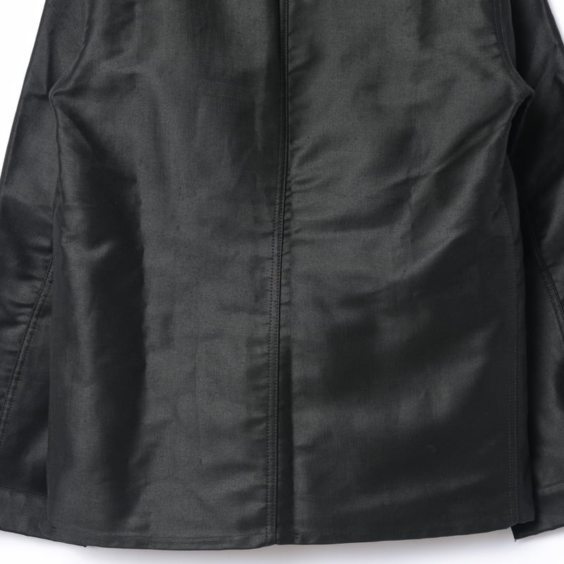 40-50s France Vintage CRÈPIER Black Moleskin Wo