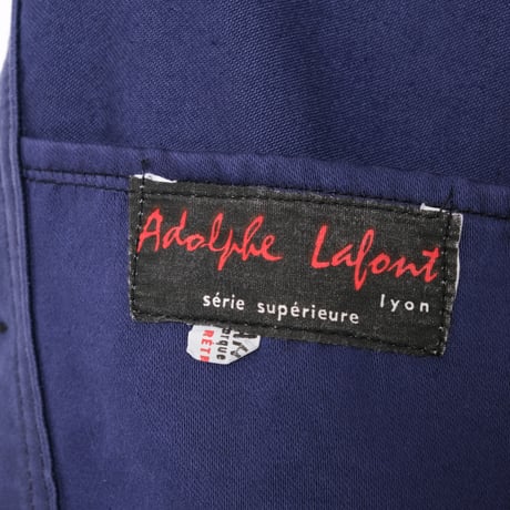 50s France Vintage Adolphe Lafont  Blue Moleskin Jacket