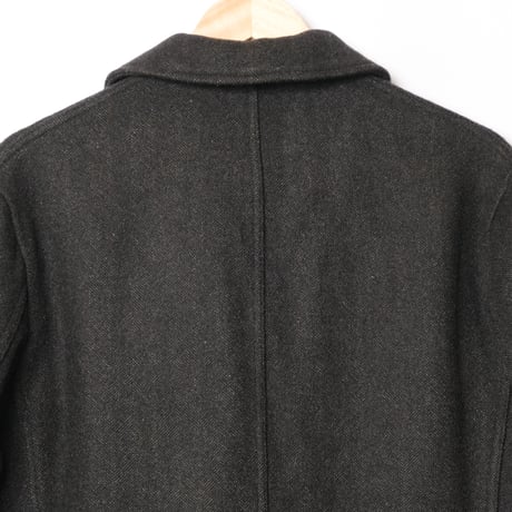 50-60s France Vintage Pascal Herringbone Wool Farmers Work Jacket