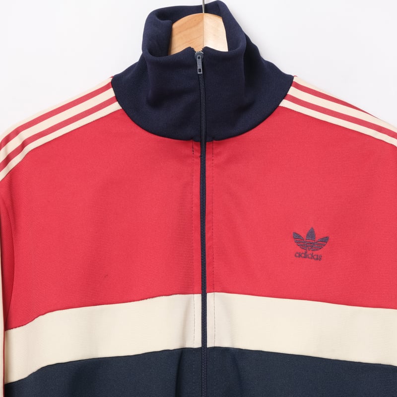 70-80s Vintage adidas Ventex Track Jacket Red×W