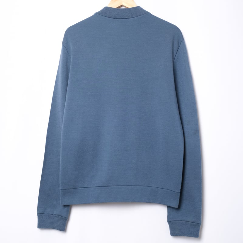 70s Vintage adidas Ventex Knit Jacket Blue Gray
