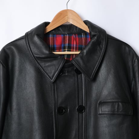 70-80s French Vintage Leather Jacket (Corbusier Jacket) 1