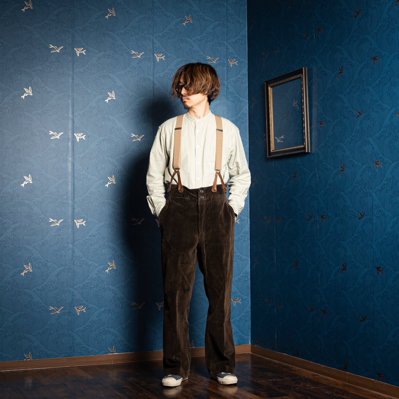 フレンチヴィンテージ LE MECANO コーデュロイパンツ フレンチヴィンテージ LE MECANO コーデュロイパンツ