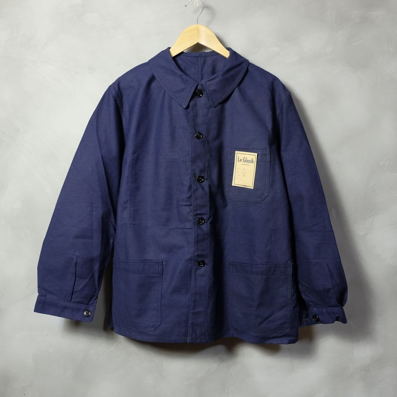 30-40s French Vintage Linen Work Jacket Dead St 30-40s French Vintage Linen Work Jacket Dead St