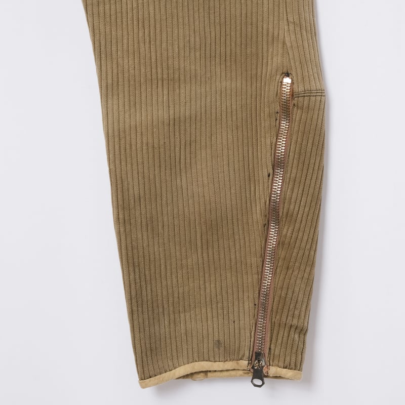 30-40s France Vintage Cotton Pique Jodhpurs Tr