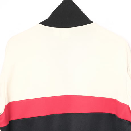 70-80s Vintage adidas Ventex Track Jacket Black×Ivory×Red (Made in France)