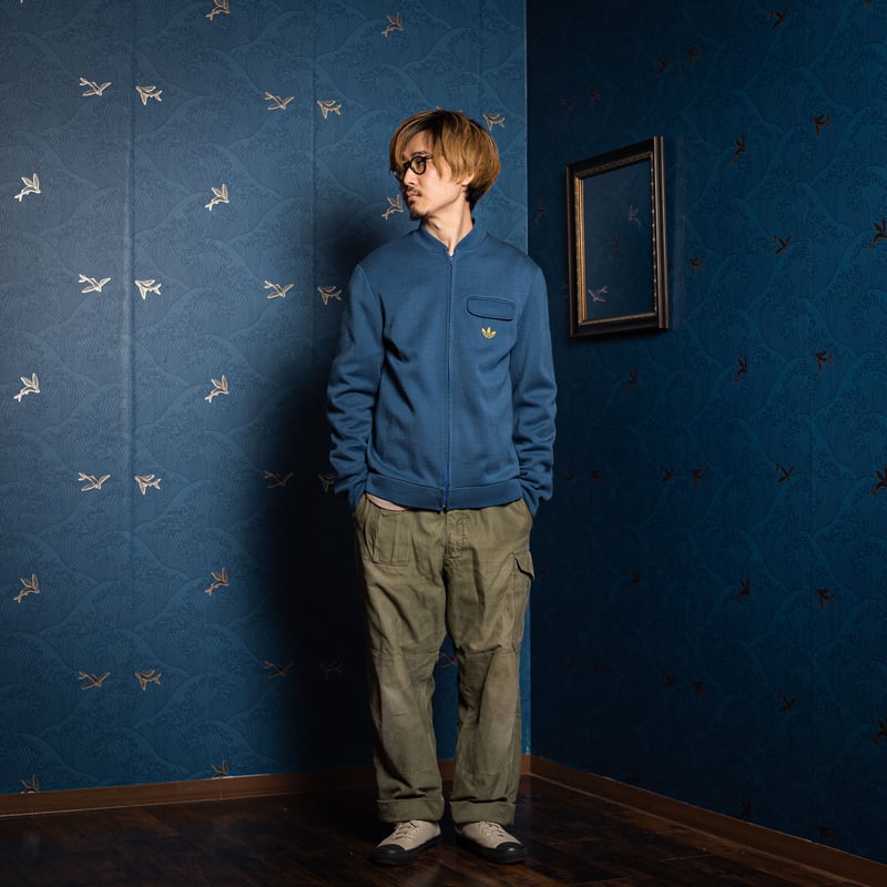 70-80s Vintage adidas Ventex Knit Jacket (Made